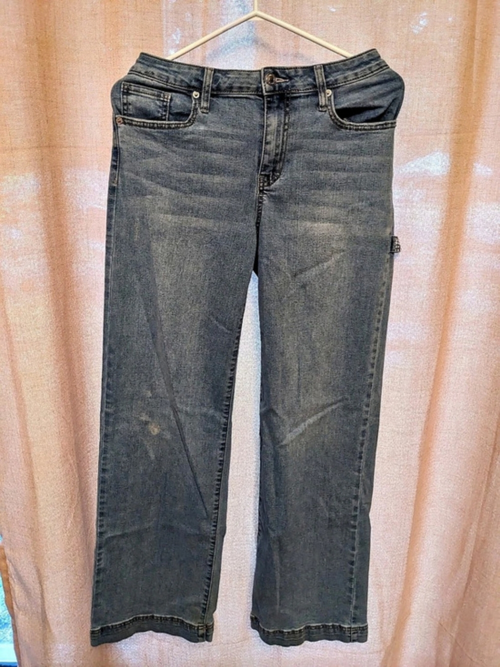 Juicy Couture Straight Leg Rhinestone Jeans // Waist 26